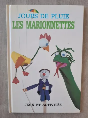 Livre d'activité manuel  les marionnettes