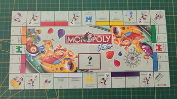 Plateau de jeu pièce détachée jeu de société Monopoly junior à la fête foraine Hasbro #B83