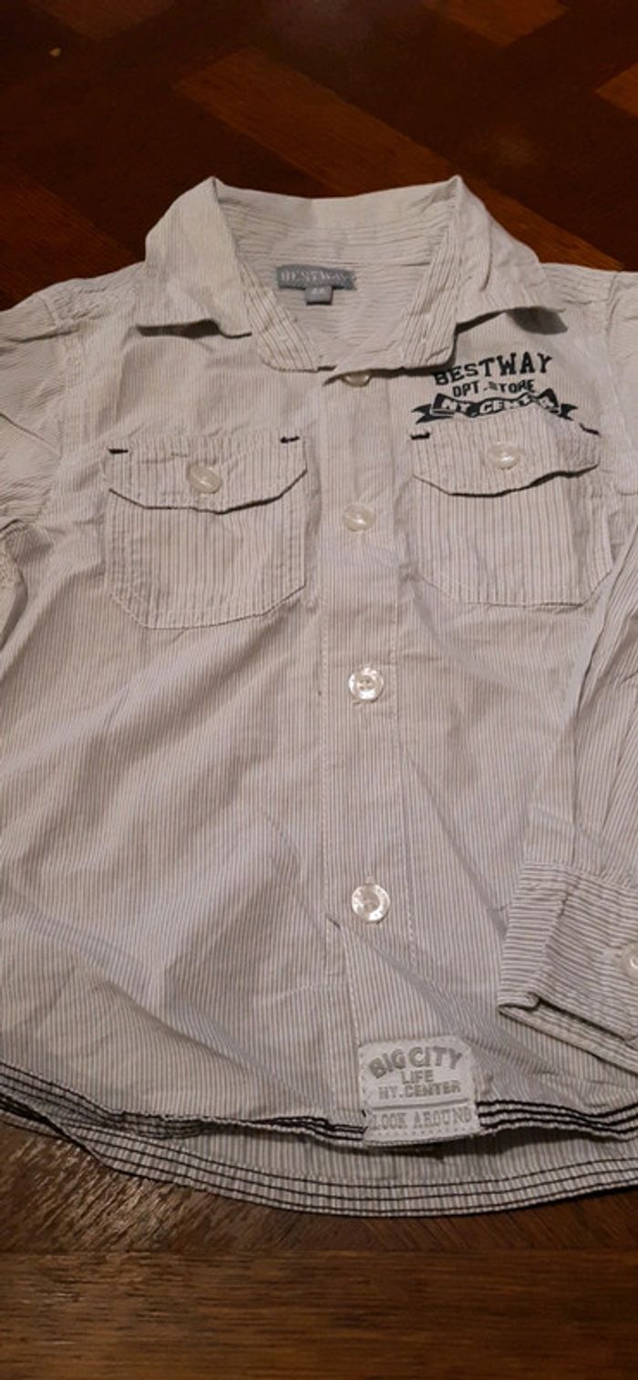 Chemises manches longues 4 ans