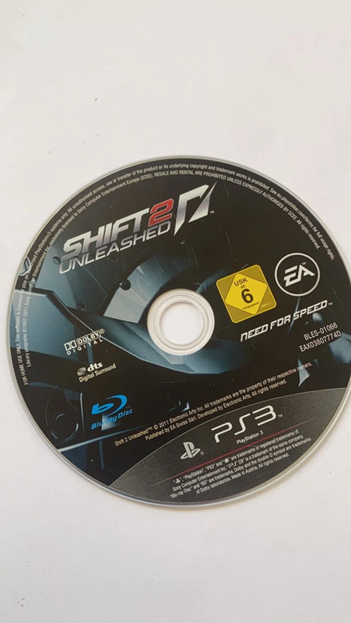 shift unleashed 2 ps3