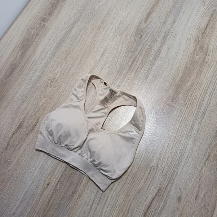 Brassière gymshark femme s créme - photo numéro 3