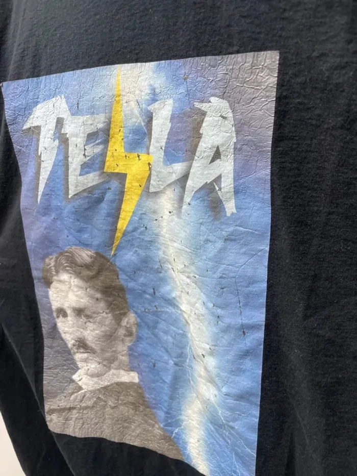 T-Shirt Nikola Tesla – Size Mens Large - photo numéro 4