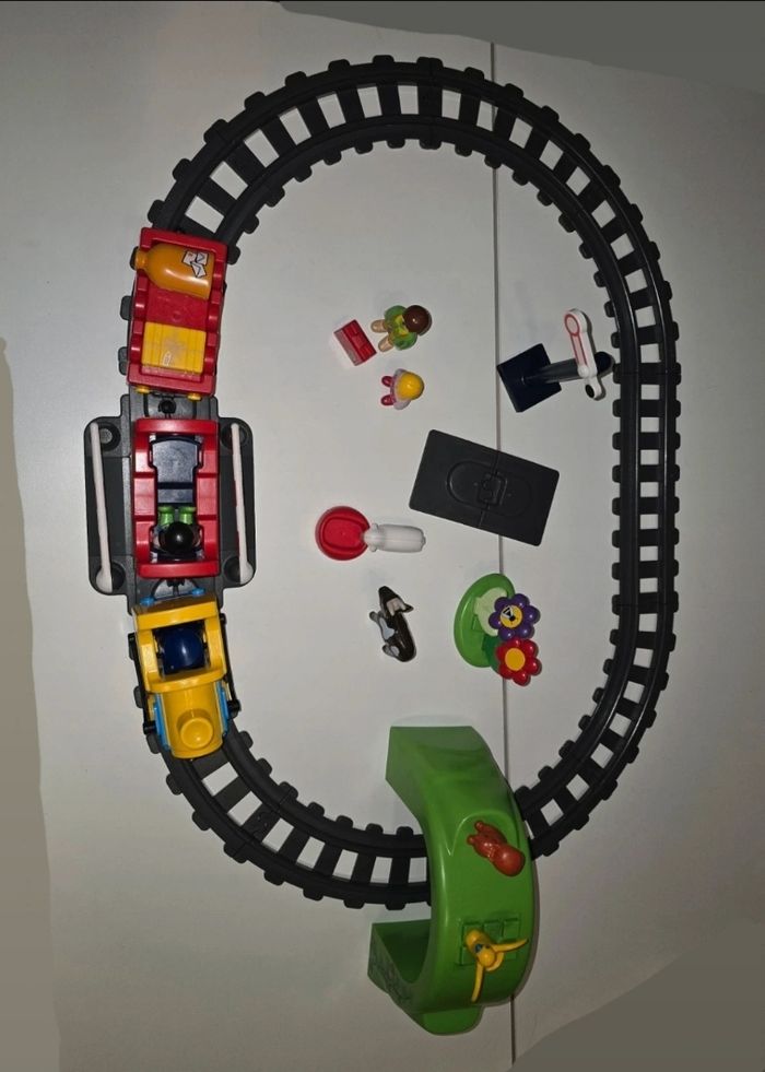 123 playmobil train 70179 complet