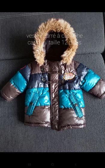 Veste fourrée catimini