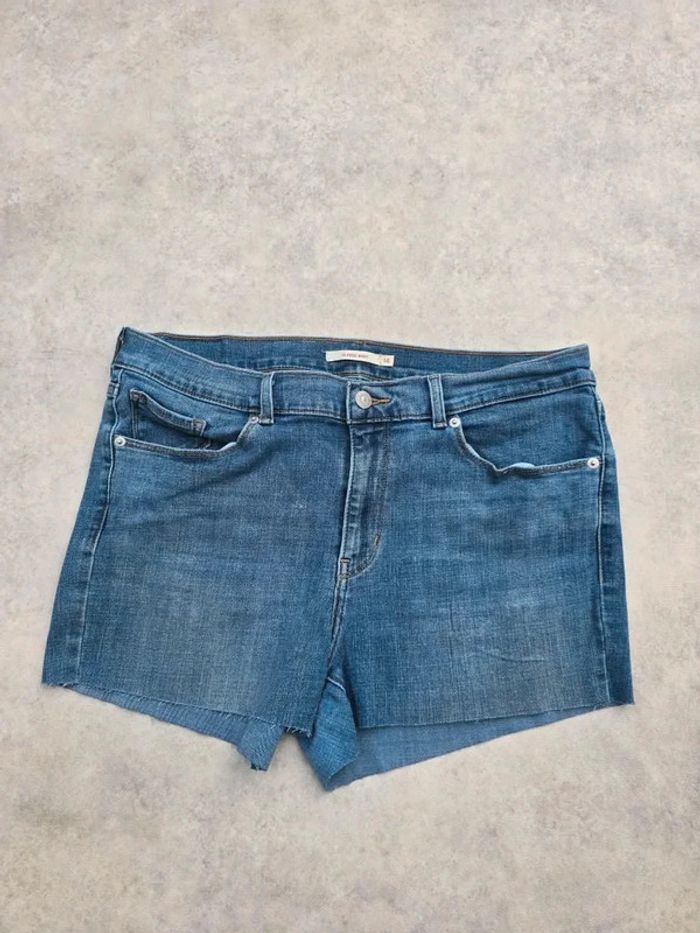 Short Levi's W32 FR42 Bleu Femme Women #SHO15 - photo numéro 3