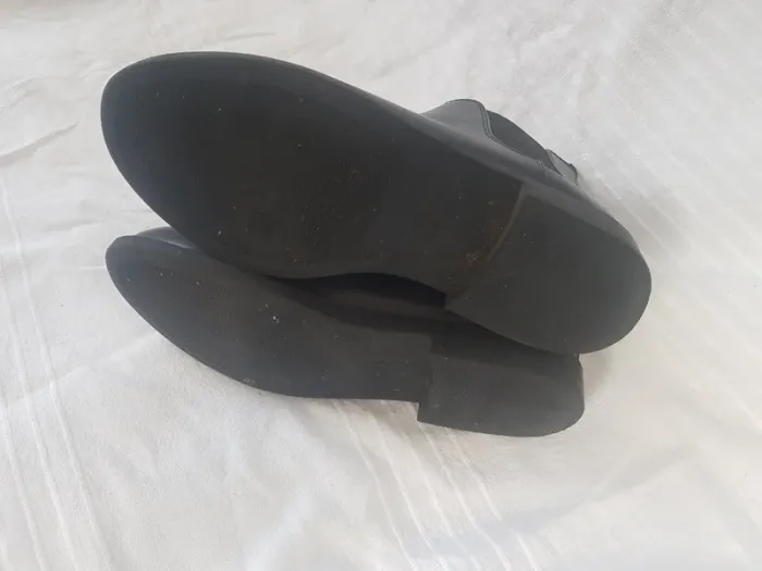 Bottine Cuir Noir Femme Taille 37 - photo numéro 6