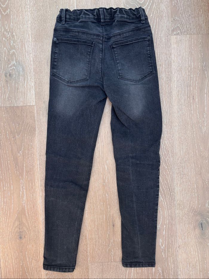 Jeans Skinny Kiabi fille 10 ans noir - photo numéro 2