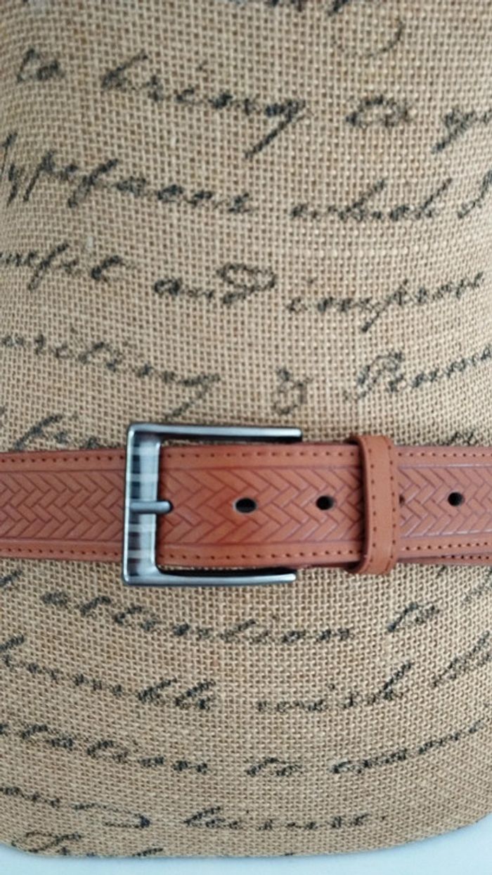 Ceinture marron avec motifs 110 cm mixte - photo numéro 3