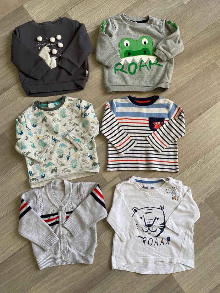 Sweat et t-shirt à manches longues