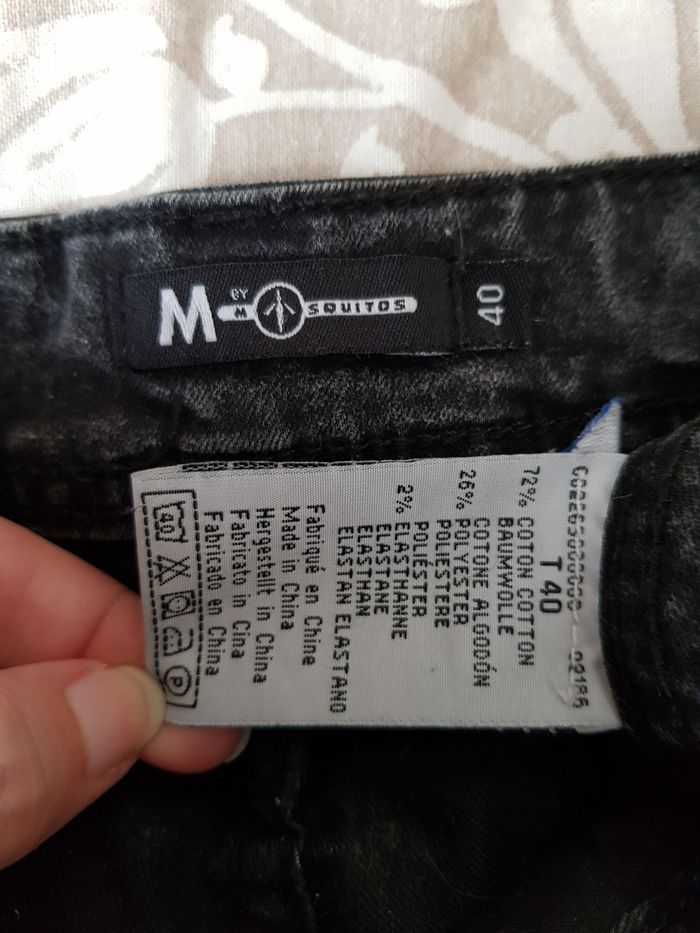 Lot de 2 short courts noir taille 40 - photo numéro 5