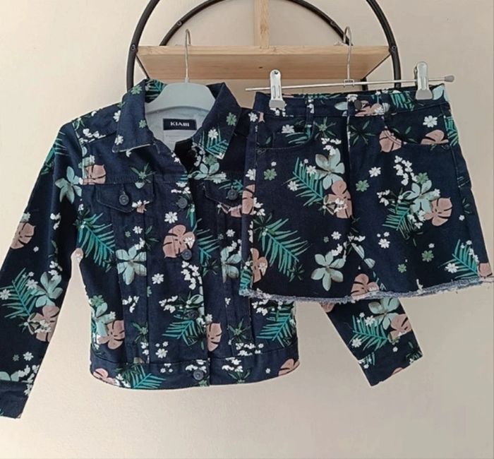 6 ans ensemble Kiabi veste et jupe