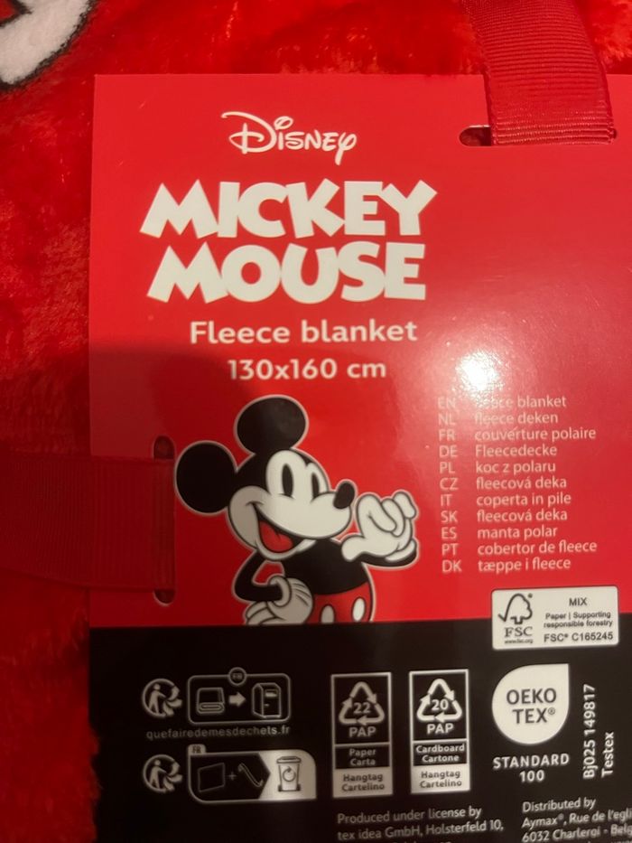 Plaid Mickey - photo numéro 2