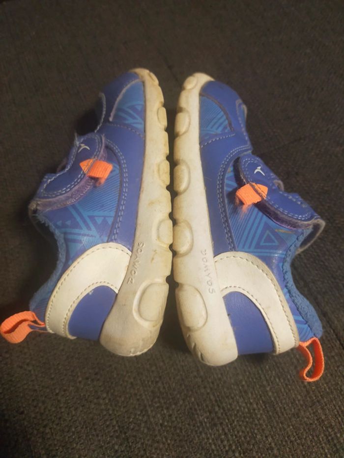 Baskets a velcros Bleu T 26 Domyos decathlon - photo numéro 8