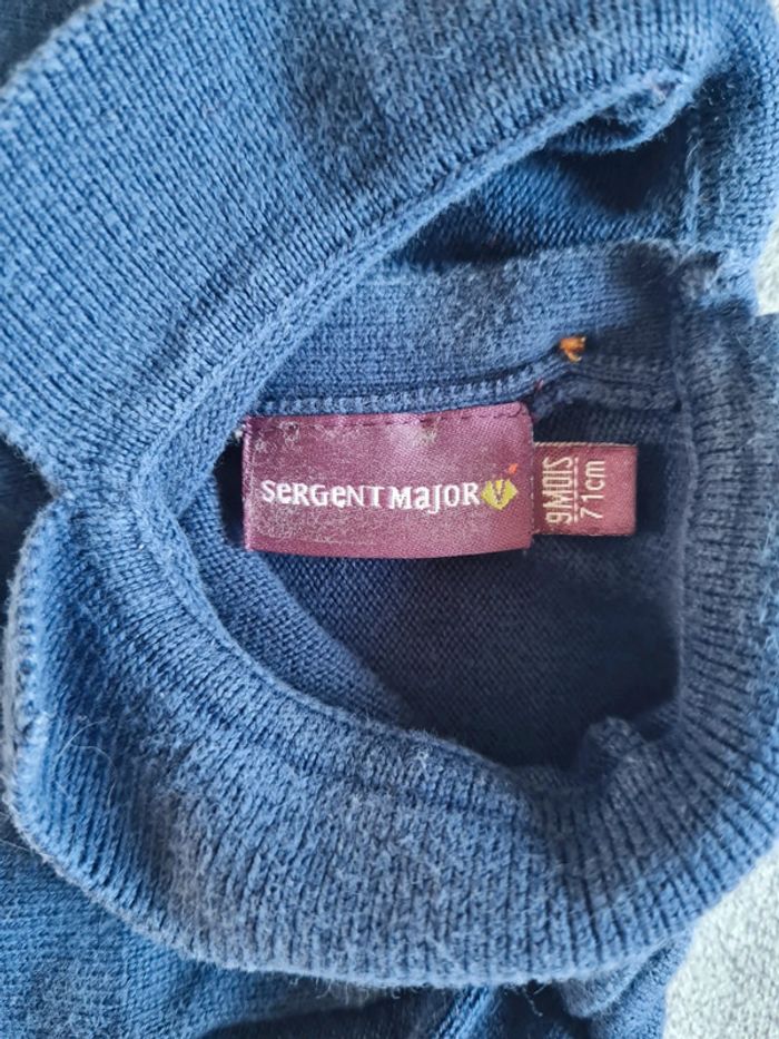 Lot de 2 gilet/pull taille 9 mois - photo numéro 4