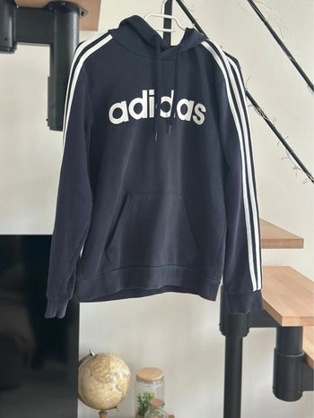 Sweat à capuche Adidas bleu marine – Très bon état