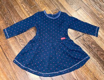 Robe absorba motifs cœurs  18 mois