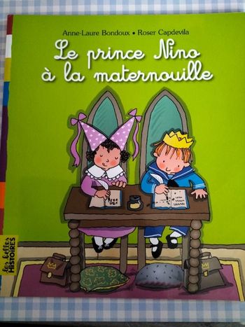 Livre enfant Le prince Nino à la maternelle