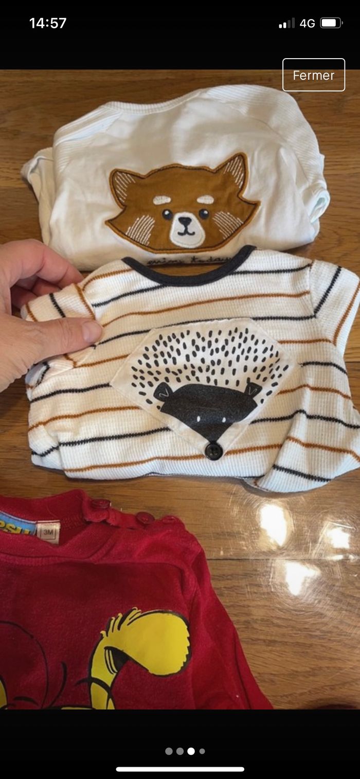 Lot de 3haut 3mois - photo numéro 3