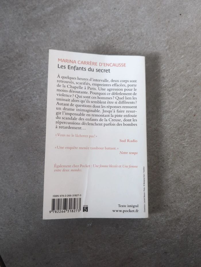 Les enfants du secret. Marina Carrère d'Encausse. - photo numéro 2