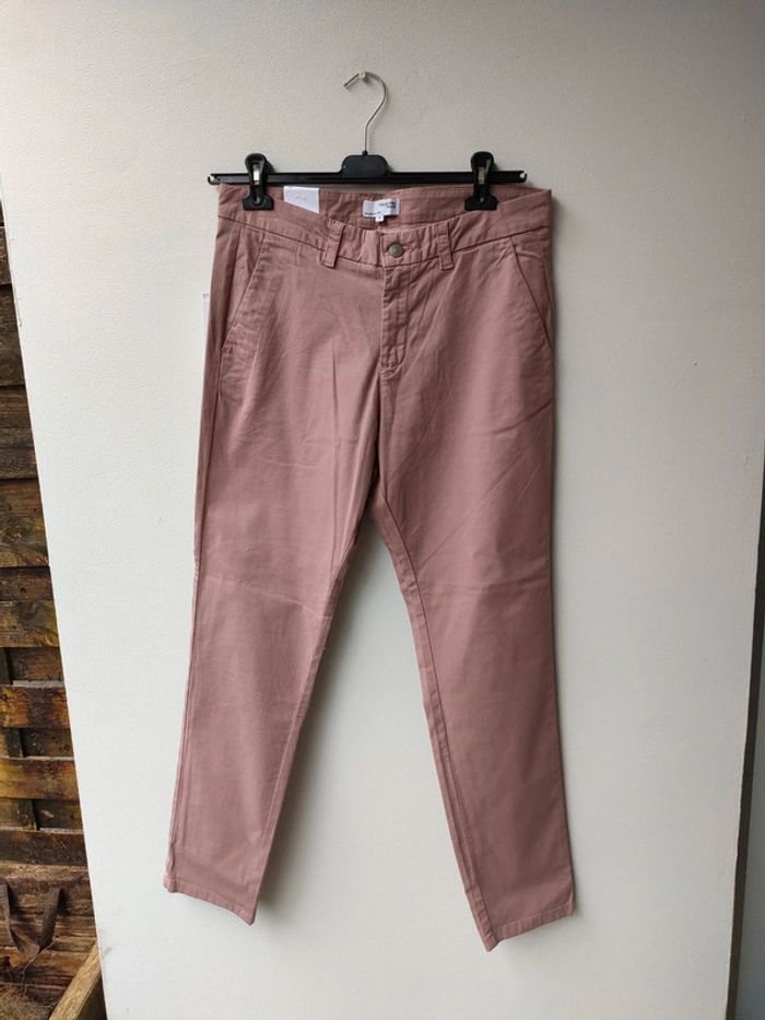 pantalon chino taille semi haute selected 40 42 - photo numéro 4