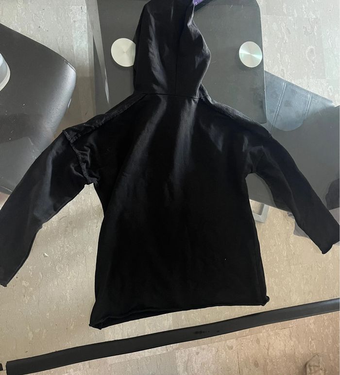 Tee shirt manches longues capuche - photo numéro 2