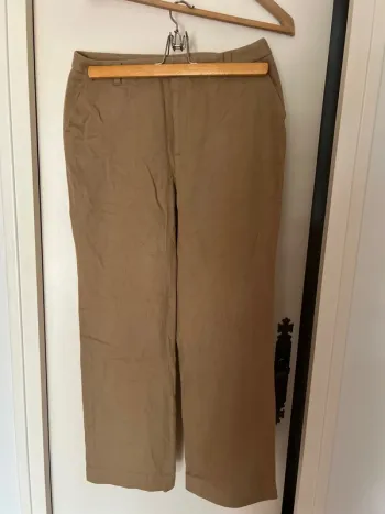Pantalon beige marron