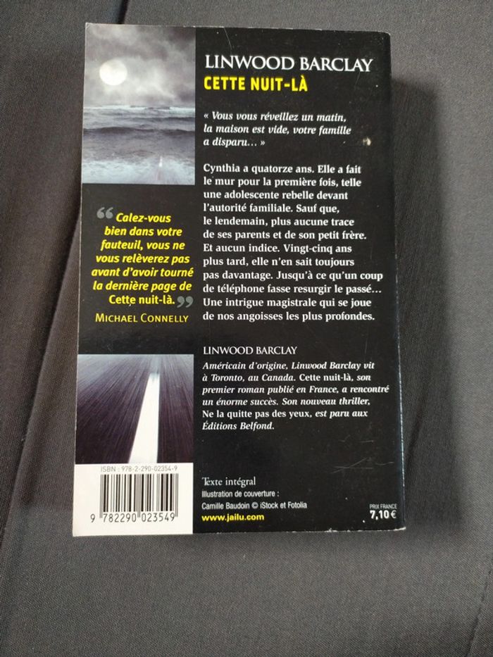 Cette nuit-là de Linwood Barclay - photo numéro 2