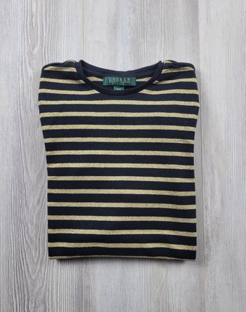 Polo Lauren Ralph Lauren Petite – noir et doré – taille PXS – très bon état