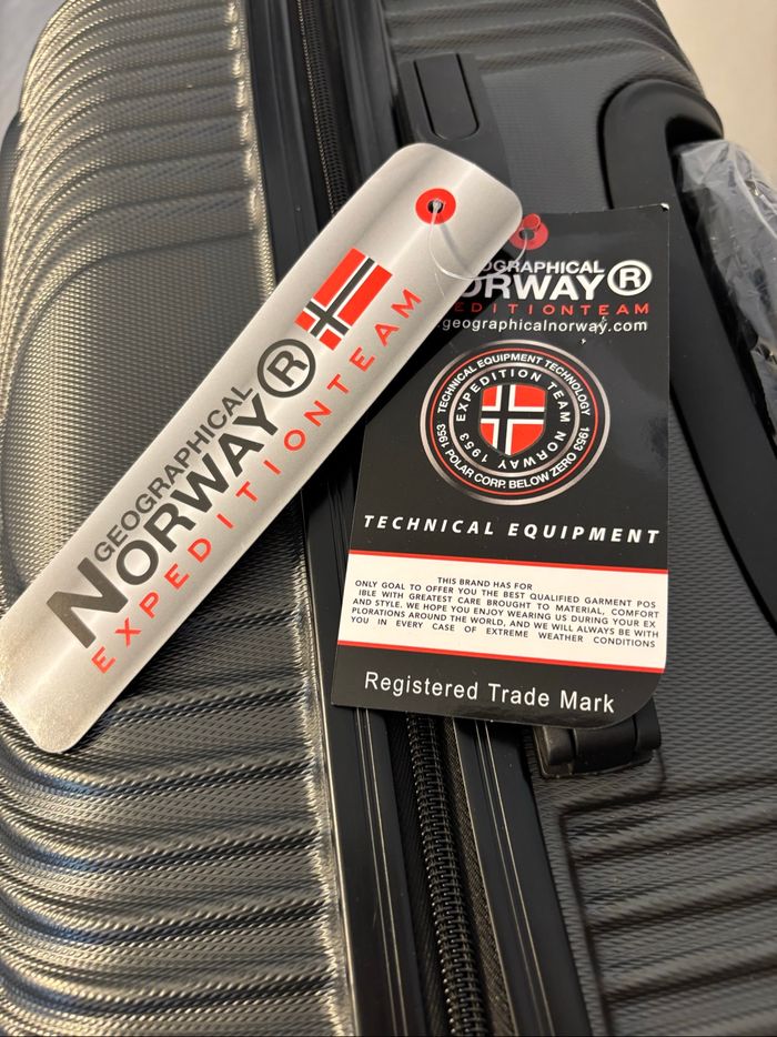 Lot de 3 valises grises Geographical Norway - photo numéro 7