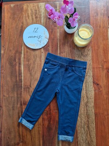 Legging imitation jean 12 mois