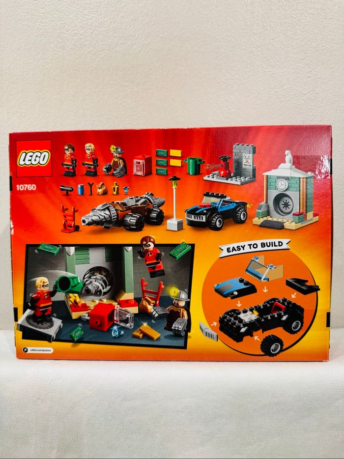 Lego juniors easy to build Incredibles Le braquage d’une banque du démolisseur 4/7 ans 10760 - photo numéro 3