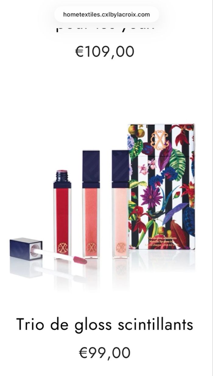 Set de gloss Christian Lacroix - photo numéro 3