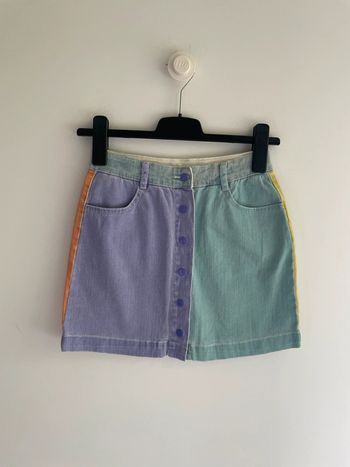 Jupe en jean colorée Stella McCartney Kids – 14 ans