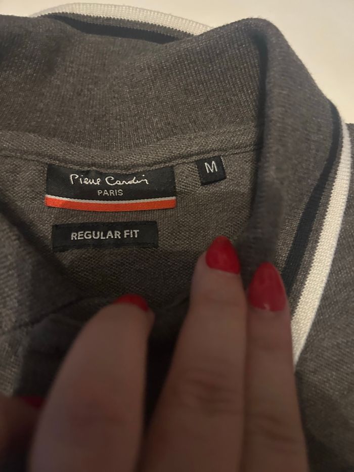 Polo manches courtes TRÈS BON ÉTAT pour homme taille couleur gris foncé - photo numéro 5