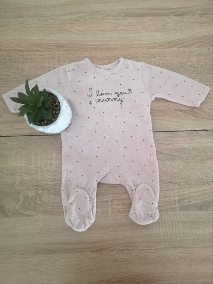🩷 Pijama velours 3 mois 🩷