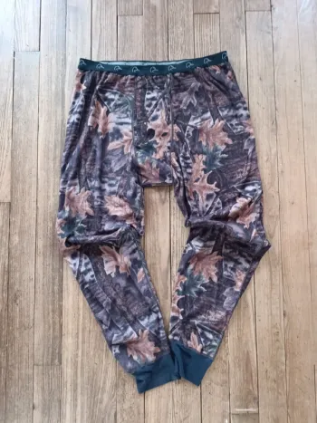 Sous pantalon thermique camo Realtree ducks unlimited canada XL