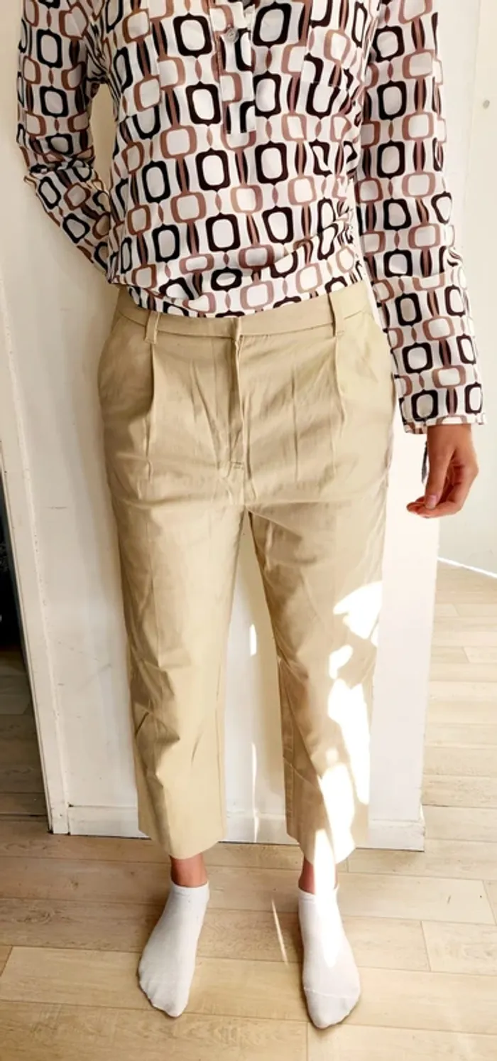 Chino beige slim – Primark – Taille 38 (UK 10/US 4)