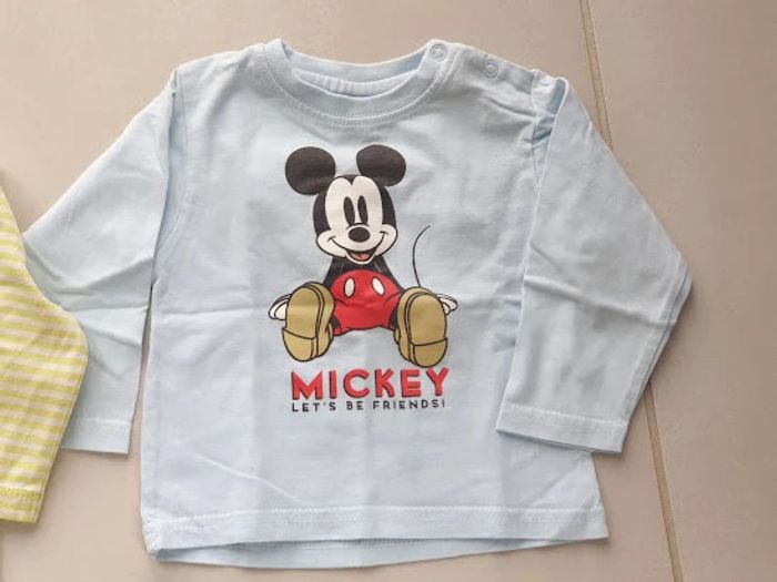 3 T- shirts Manche Longue 6 mois - photo numéro 5
