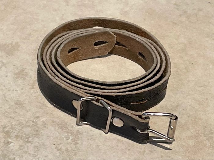 Ceinture en cuir ajouré
