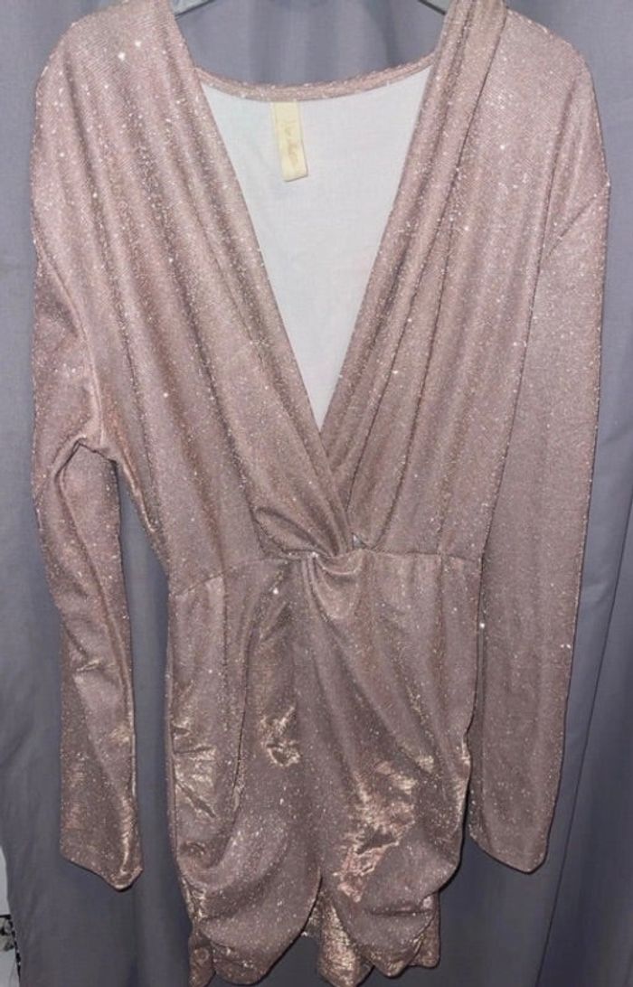 Robe de soirée paillettes