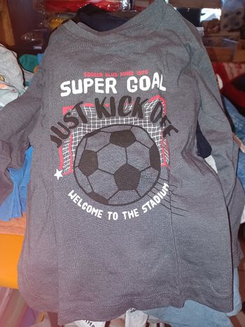 Tee shirt manche longue super goal