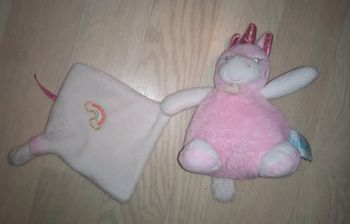 Doudou licorne 🦄 Baby Nat