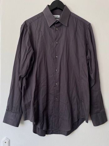 Chemise slim fit stretch manches longues