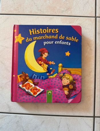 Livre histoire de marchand de sable