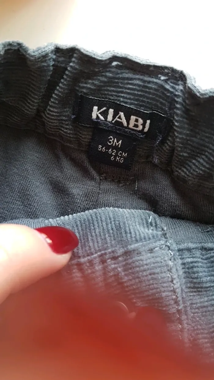 Lot de 2 pantalons 3 mois - photo numéro 5