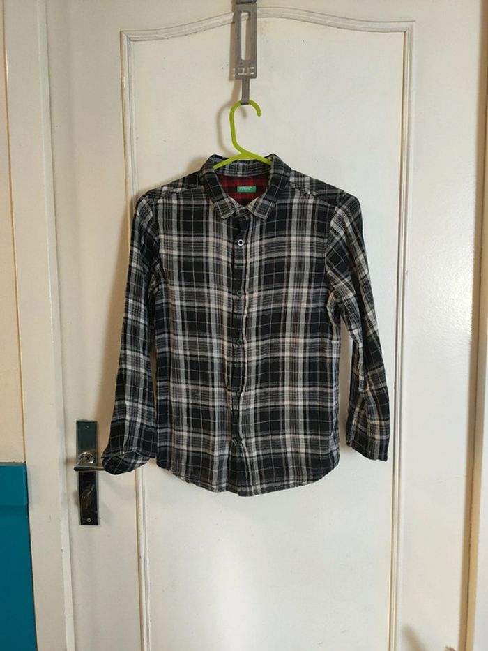 Chemise à carreaux