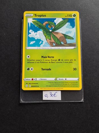 Carte Pokémon Tropius 5/072