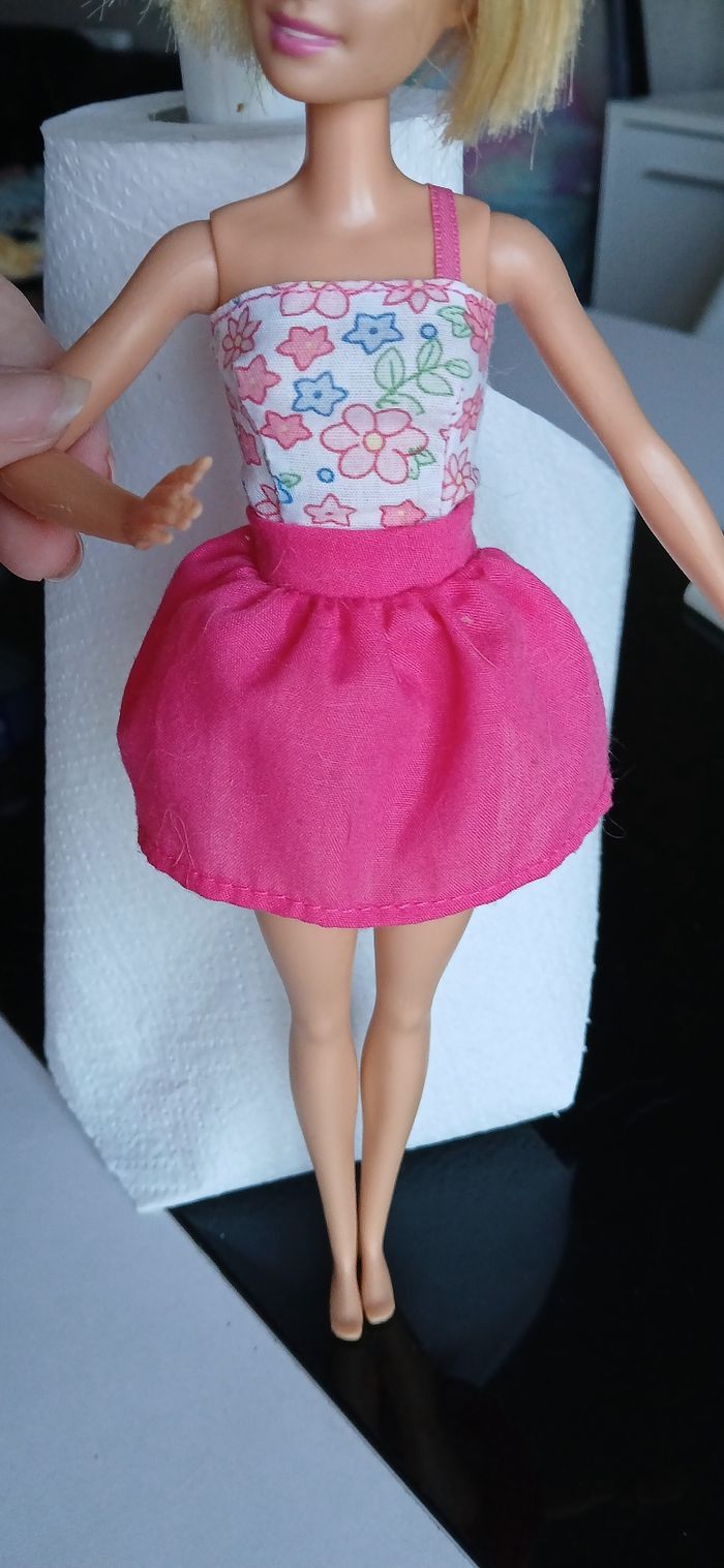 Robe courte barbie