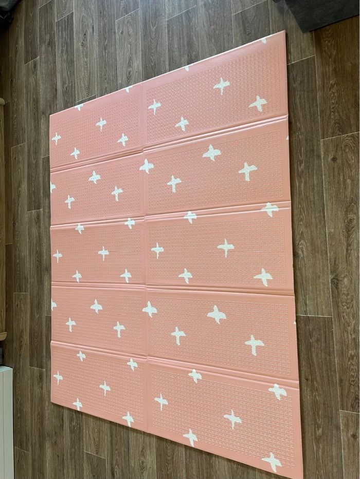 Tapis de jeu pliable réversible bébé neuf - photo numéro 3