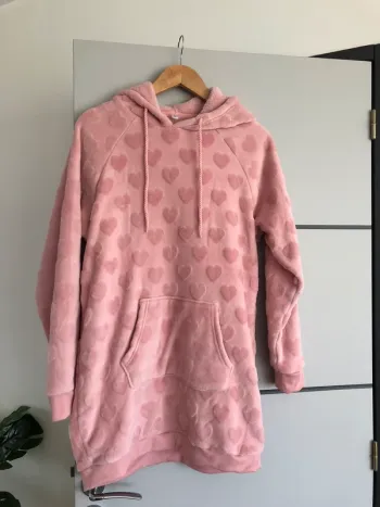 Pull long pyjama femme